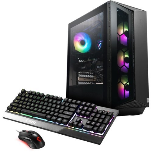 MSI - Aegis RS Gaming Desktop - Intel i7-12700KF - 16 GB Memory - NVIDIA GeForce RTX 3060 Ti Up to 8 GB - 1 TB SSD-Front_Standard 
