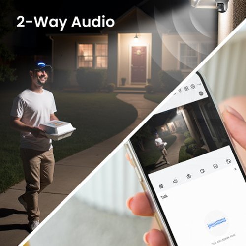 Reolink TrackMix P760 Wired PoE 4K 8MP Home Security Camera Outdoor with Dual-View, Auto-Tracking Pan Tilt Zoom - White SHOP ONLINE
