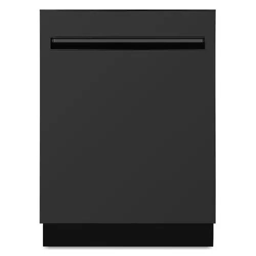 Front. COSMO - COS-DWI240TTRBK 24 in. Icon Collection Top Control Tall Tub Built-in Dishwasher with 3 Racks, Quiet 45 dBa - Matte Black.