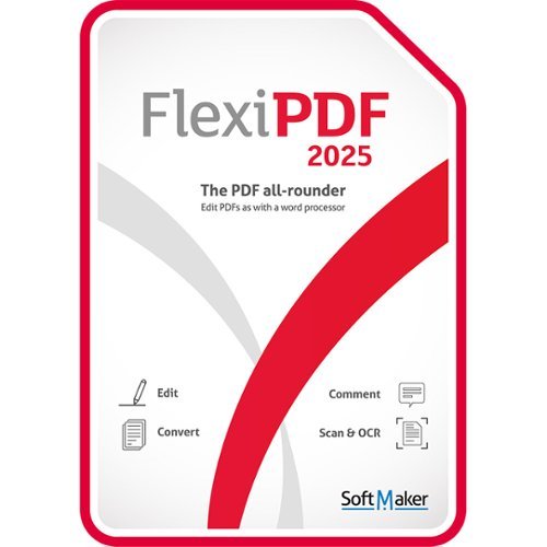 SoftMaker - FlexiPDF 2025 (3-Devices) - Windows [Digital]