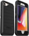 OtterBox - Defender Pro Series Rugged Protection Case for iPhone SE (2020 & 2022)/8/7 | Color: - Black-Front_Standard