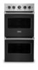 Viking - 27"Premiere Electric Double Oven - Cast Black-Front_Standard