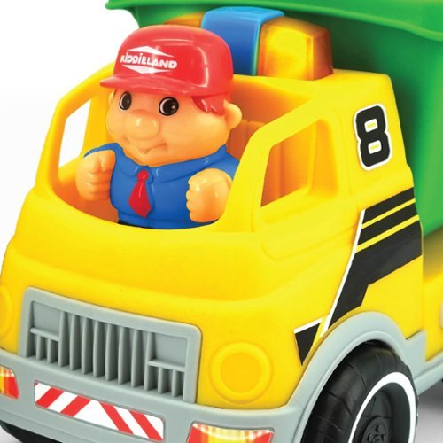 Kiddieland : Light & Sound - Dump Truck, Play Vehicles, Kids & Toddlers Ages 1+ WORLDWIDE DELIVERY