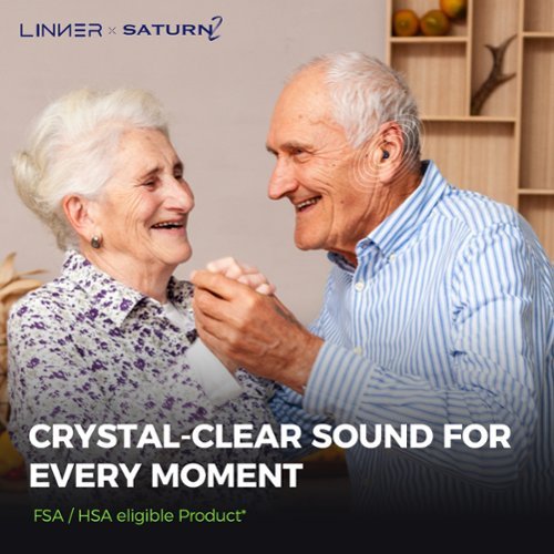 LINNER Saturn 2 OTC Rechargeable Hearing Aids for Seniors, Discreet & Noise-Canceling – Beige - Beige Gold HOW TO BUY