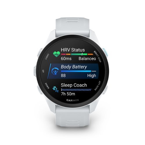 Garmin Forerunner 70 GPS Smartwatch 43 mm Fiber-Reinforced polymer - Whitestone - (2026) WHERE TO BUY