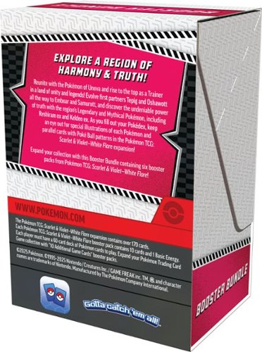 Pokmon Trading Card Game: Scarlet & Violet White Flare Booster Bundle 10-10035-115 - Best Buy Pokmon Trading Card Game: Scarlet & Violet White Flare Booster Bundle 10-10035-115 - Best Buy