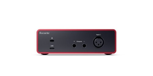 Focusrite Scarlett Solo 4th Generation Audio Interface - Red GLOBAL SHIPPING