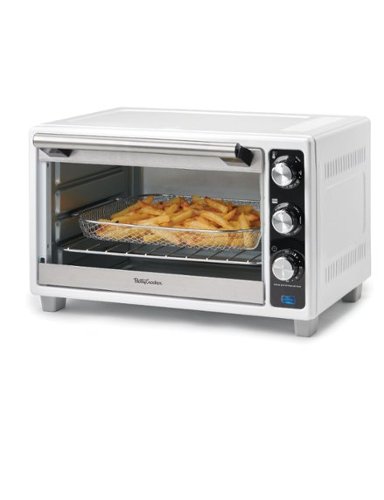 Betty Crocker - Air Fryer Convection Toaster Oven - White-Front_Standard 
