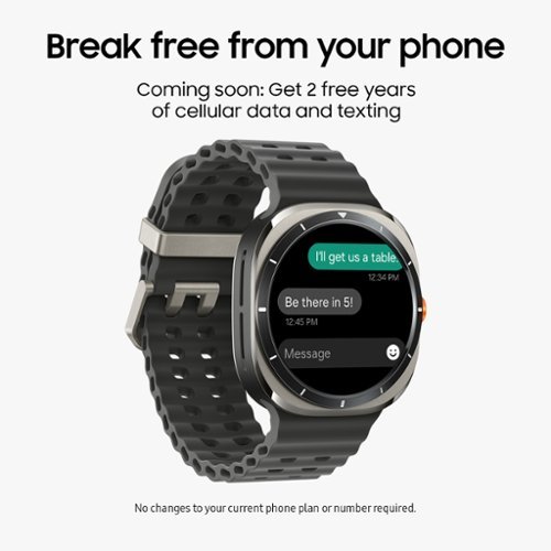 Samsung Galaxy Watch Ultra Titanium Smartwatch 47mm LTE - Titanium Silver - (2025) GLOBAL SHIPPING