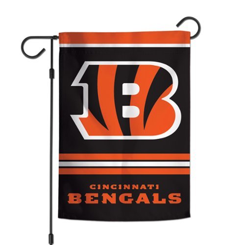 WinCraft - Cincinnati Bengals 12" x 18" Double-Sided Garden Flag - Multicolor-Front_Standard 