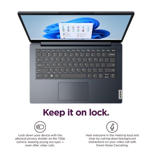 Lenovo IdeaPad 1 14 HD Laptop - Intel Celeron N4020 - 4GB Memory with 128GB eMMC Storage - Abyss Blue WHERE TO BUY