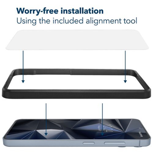 Insignia™ Glass Screen Protector for Samsung Galaxy S25 and S24 (3-pack) - Clear BUY IN EUROPE