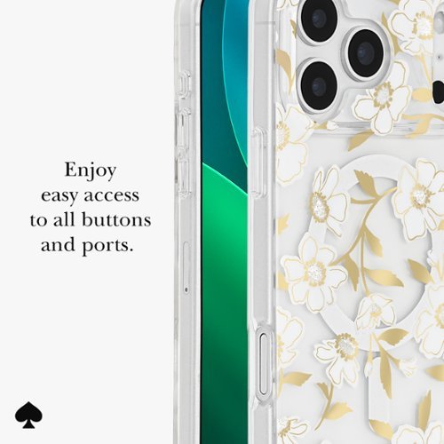 kate spade new york Protective Case with MagSafe for Apple iPhone 17 Pro Max - Sunshine Floral GLOBAL SHIPPING