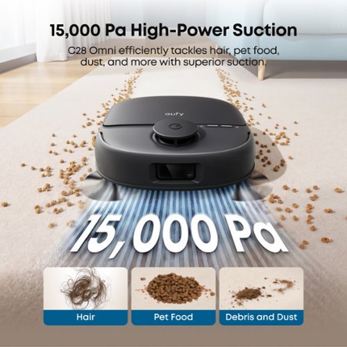 eufy Robot Vacuum Omni C28 Black T211A110 - Best Buy