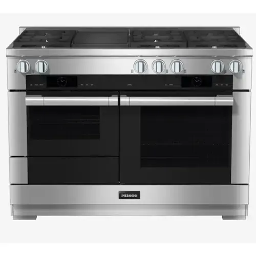 Front. Miele - HR 1955-3 G DF GR - Stainless Steel.