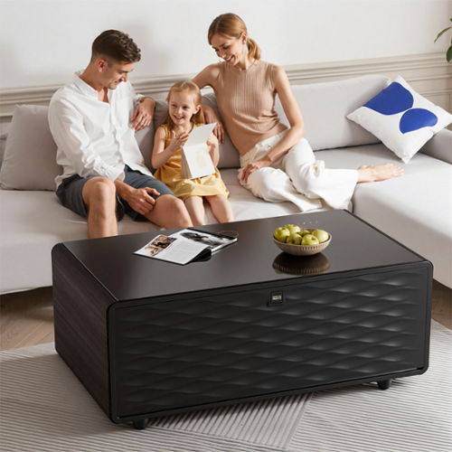 Livtab Smart Coffee Table with Refrigeration, Freezer Drawer