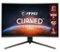 MSI - Optix 27" LED Curved FHD FreeSync Monitor with Height, Tilt, Swivel (DisplayPort, HDMI) - Black-Front_Standard