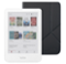 Kobo - Clara Colour eReader (White) with Bundle - 2025 - Black SleepCover-Front_Standard