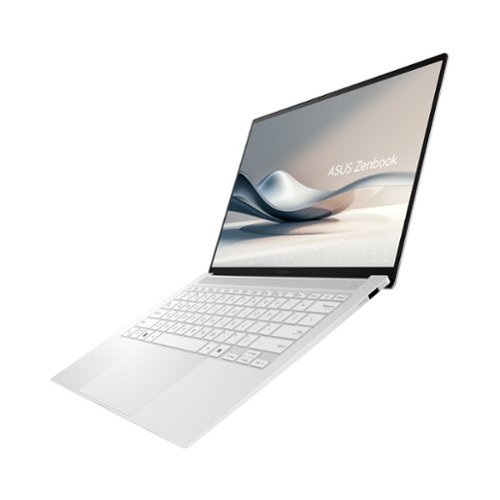 ASUS Zenbook S14 14 OLED Touch Screen Laptop - Intel Core Ultra 7 258V - 32GB RAM - 1TB SSD - Copilot+ PC - Scandinavian White BUY IN UK