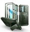 dexnor - Case for Samsung Galaxy A16-5G with 2 Front Frame, Magnetic Slide Camera, Screen Protector Cover Heavy Duty Shockproof - Army Green-Front_Standard
