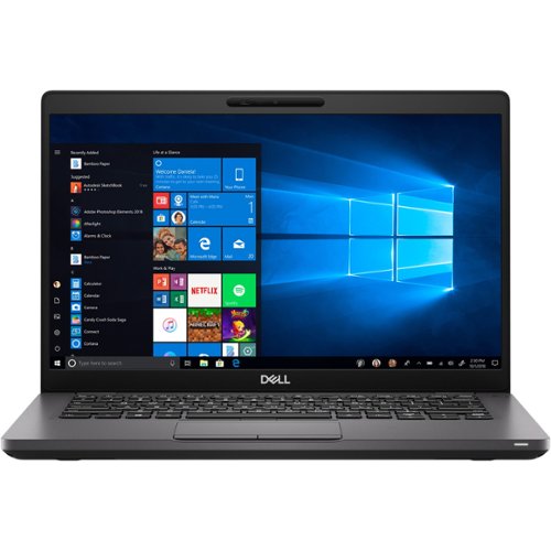Dell - 14" Refurbished 1920 x 1080 FHD - Intel 8th Gen Core i5-8265U with 16GB RAM - Intel UHD Graphics 620 - 512GB SSD - Black