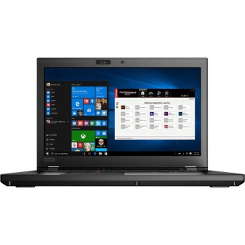 Lenovo - 15.6" Refurbished 1920 x 1080 FHD - Intel 8th Gen Core i7-8850H with 32GB RAM - NVIDIA Quadro P1000 - 1TB SSD - Black