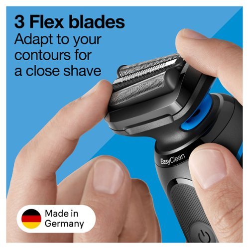 Braun Series 5 Electric Shaver 54B Replacement Head, Compatible with 5118s, 5120s and 5150cs Shavers - Silver BUY ONLINE