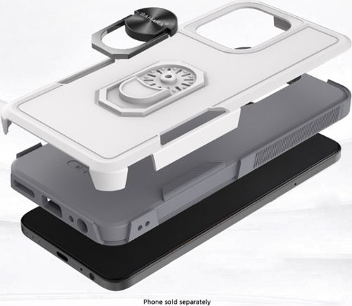 SaharaCase Raider Series Heavy Duty Case for Motorola G 5G (2025) - Fossil White GLOBAL SHIPPING