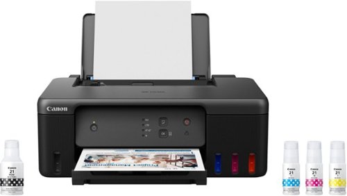 Canon - PIXMA MegaTank G1230 SuperTank Inkjet Printer - Black-Front_Standard 