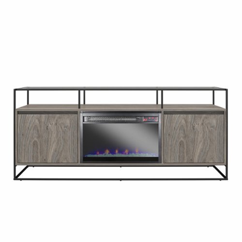 Camley Electric Fireplace TV Stand/Console-Front_Standard 