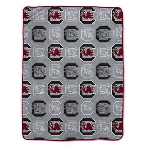Pegasus - South Carolina Gamecocks 66" x 95" Oversized Logo Roll Ultra Cozy Blanket - Multicolor-Front_Standard 