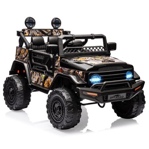 GARVEE - 24v Kids Electric Ride-on Car 2-Seater Off-Road Vehicle Designed-Front_Standard 