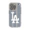Keyscaper - MLB - Los Angeles Dodgers Text Backdrop Clear iPhone Case - 16e - Multicolor-Front_Standard