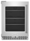 KitchenAid - 5.2 Cu. Ft. Built-In Mini Fridge - Stainless Steel-Front_Standard