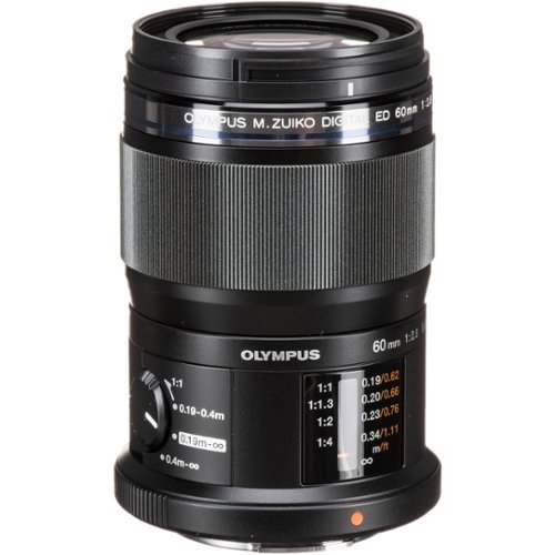 Bundle OM System M.Zuiko Digital ED 60mm f/2.8 Macro Lens for