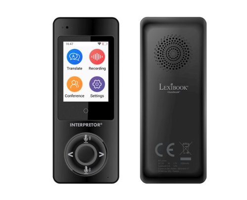 Lexibook - Interpretor - Instant Voice Artificial Intelligence Translator 45 Languages - NTL2000-Front_Standard 
