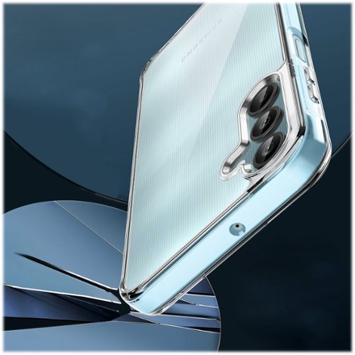 SaharaCase Hybrid-Flex Hard Shell Series Case for Samsung Galaxy A25 5G - Clear SHOP ONLINE