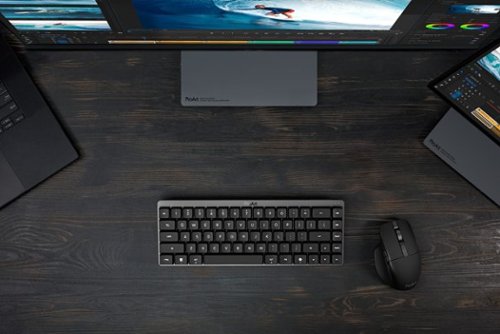 ASUS ProArt KD300 65% Wireless Mechanical RGB Keyboard with RX Red Low-Profile Switches - Black BUY ONLINE