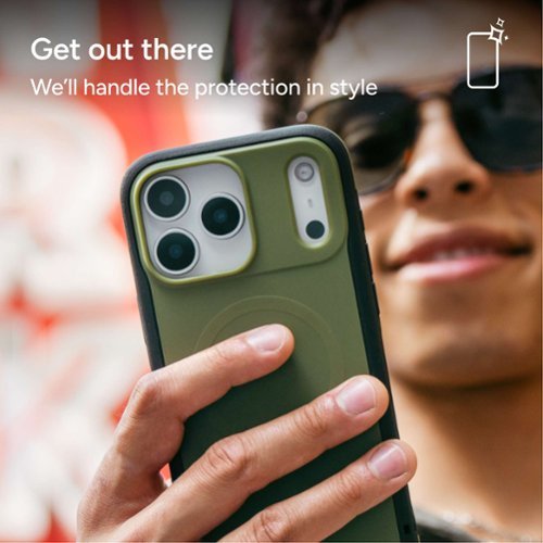 ZAGG Sedona Snap Case with Kickstand for Apple iPhone 17 Pro Max - Pitch Black GLOBAL SHIPPING