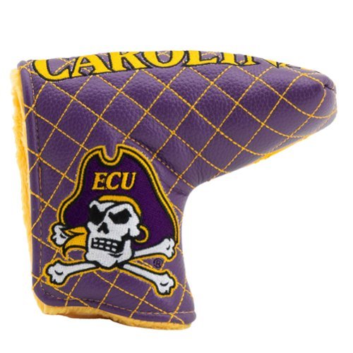 Team Golf - ECU Pirates Quilted Blade Putter Cover - Multicolor-Front_Standard 
