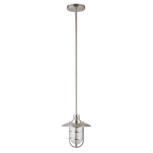 Camden&Wells - Bay Pendant Light - Brushed Nickel-Front_Standard 