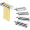 5-PC. Pasta Deluxe Set for KitchenAid Stand Mixers - Stainless Steel-Front_Standard