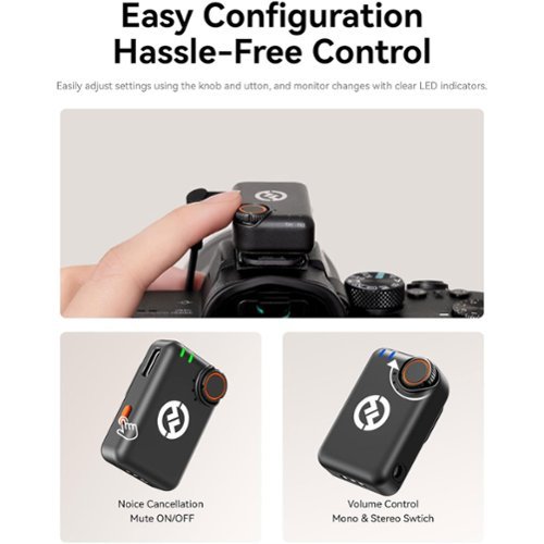 HOLLYLAND Lark M2S Ultimate Combo Mic for iPhone/Camera/Android/PC