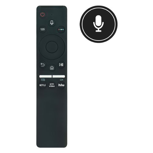 VINABTY - BN59-01312G Voice Replacement Remote Control Fits for Samsung RMCSPR1AP1 RU8000 Smart TV UN49RU8000 UN55RU8000 - Black-Front_Standard 
