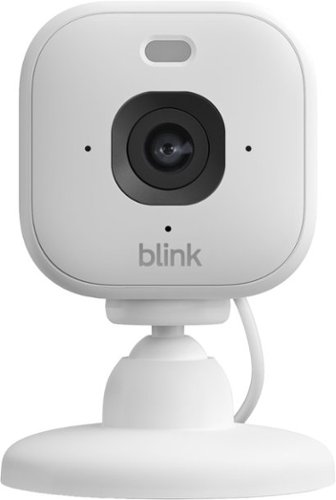 Blink Mini 2K+ Compact plug-in security camera, 2K video resolution, color night vision, enhanced audio - 1 Cam - White WHERE TO BUY