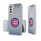 Keyscaper - MLB - Chicago Cubs Linen Logo Galaxy Clear Case - S24 - Multicolor-Front_Standard