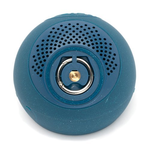 Speaqua Barnacle Vibe 3.0 Portable Waterproof Bluetooth Speaker with Built in Storage (2,000 songs) - Pelagic Blue GLOBAL SHIPPING