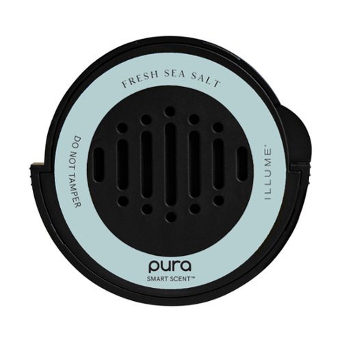 Pura - Illume Fresh Sea Salt - Car Fragrance Refill - Blue-Front_Standard 