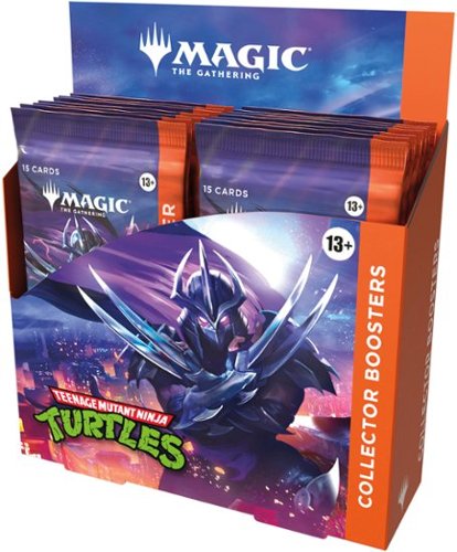 Wizards of The Coast - Magic: The Gathering | Teenage Mutant Ninja Turtles - Collector Booster Box (12 Packs)