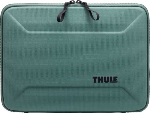 Thule - Gauntlet Laptop Sleeve Laptop Case for 14” Apple MacBook Pro, 13” Apple MacBook Pro, Air, PCs, Laptops & Chromebooks - Hazy Green